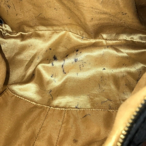 Stuart WeitzmanBlack Quilted Fabric Hobo Bag - Picture 13 of 16